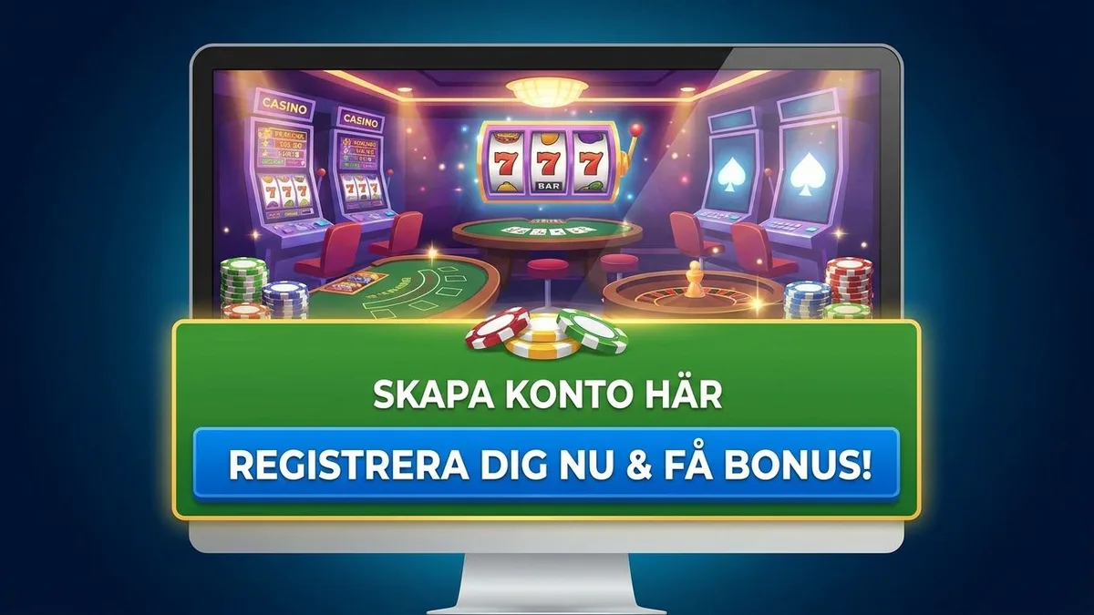 Registrera dig med bonus