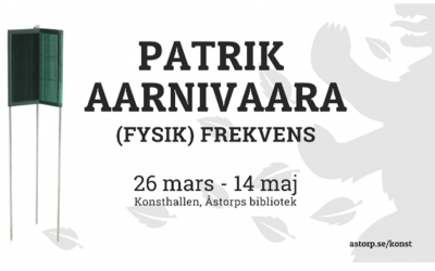 Patrik Aarnivaara konstutställning i Åstorp